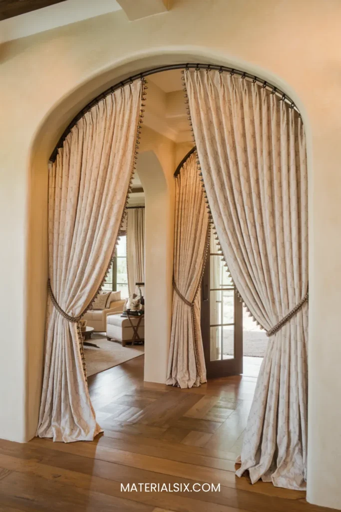 Curtains For Arched Doorways