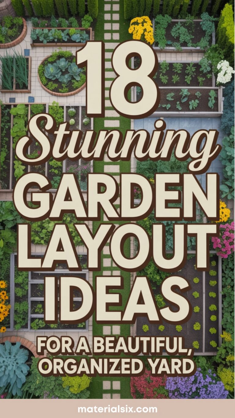 18+ Simple Yet Stunning Garden Layout Ideas Anyone Can Recreate