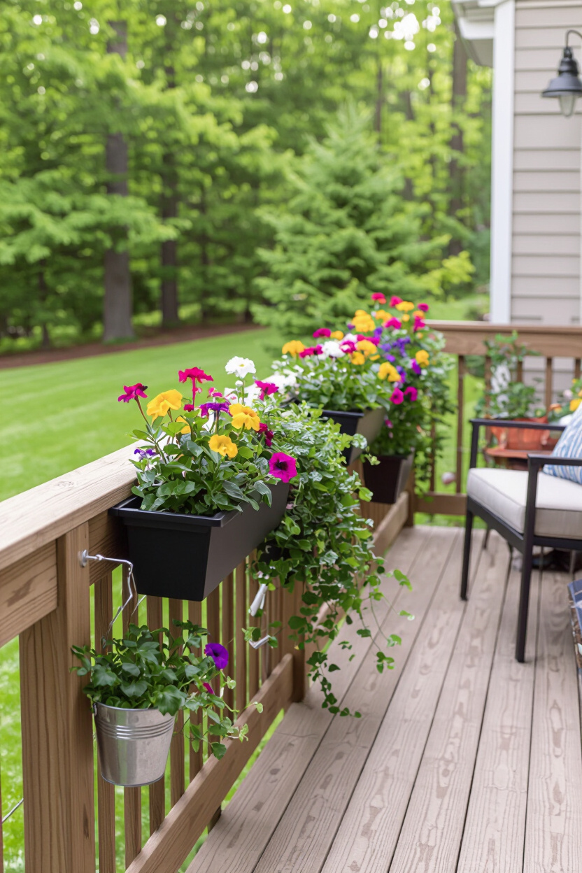 Dress Up The Railing With Easy Details