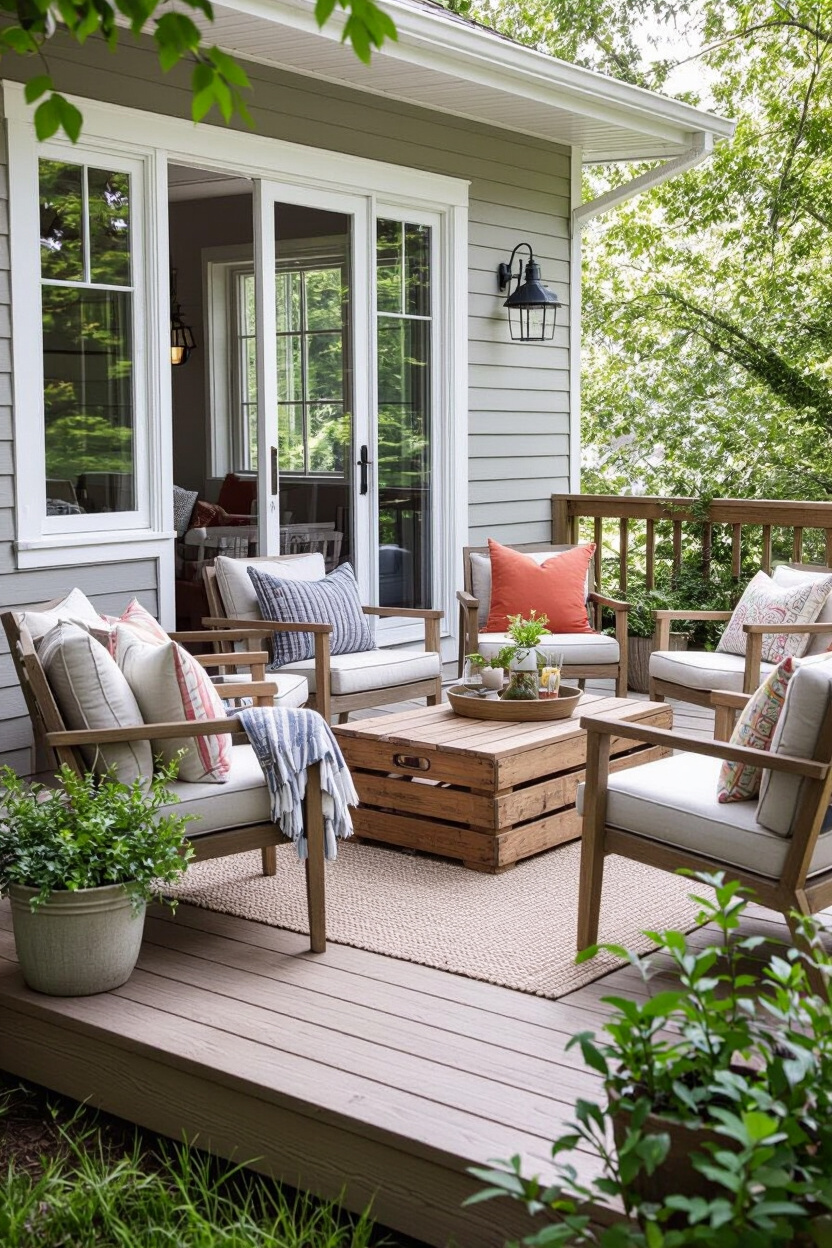 Create A Cozy Seating Zone With Simple Furniture
