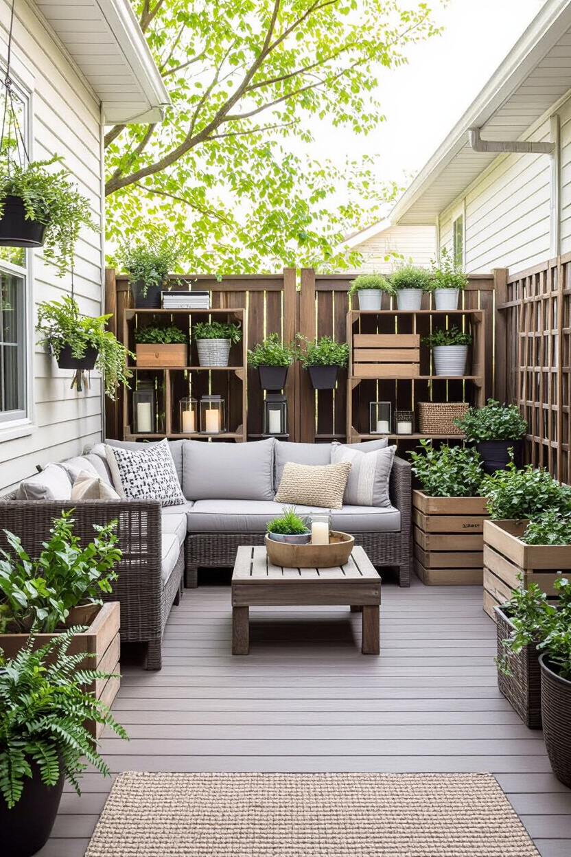 Use Corners For Tall, Space-Saving Decor