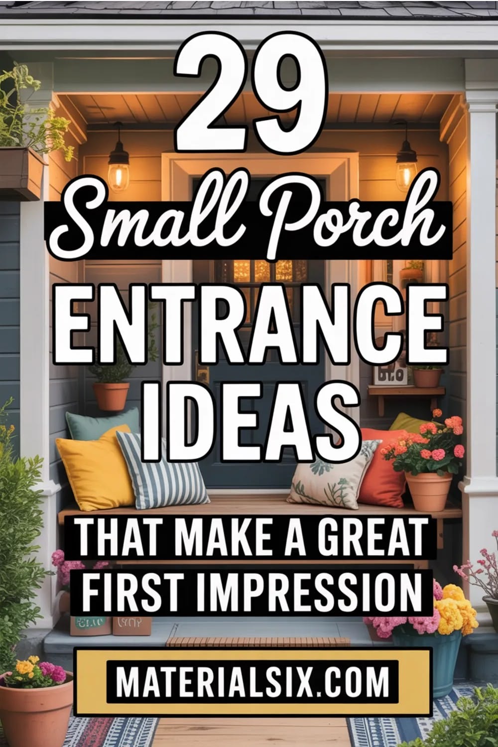 29 Small Front Porch Entrance Ideas for a Great First Impression ...