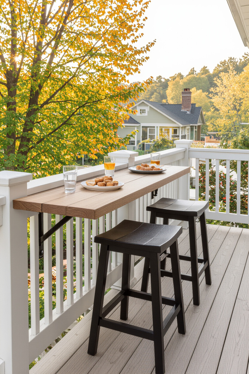 Rail-Mount Bar Ledge