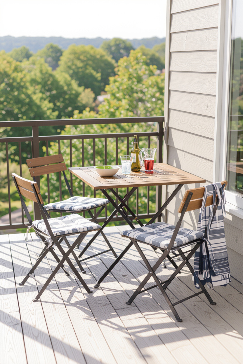 Compact Folding Dining Set