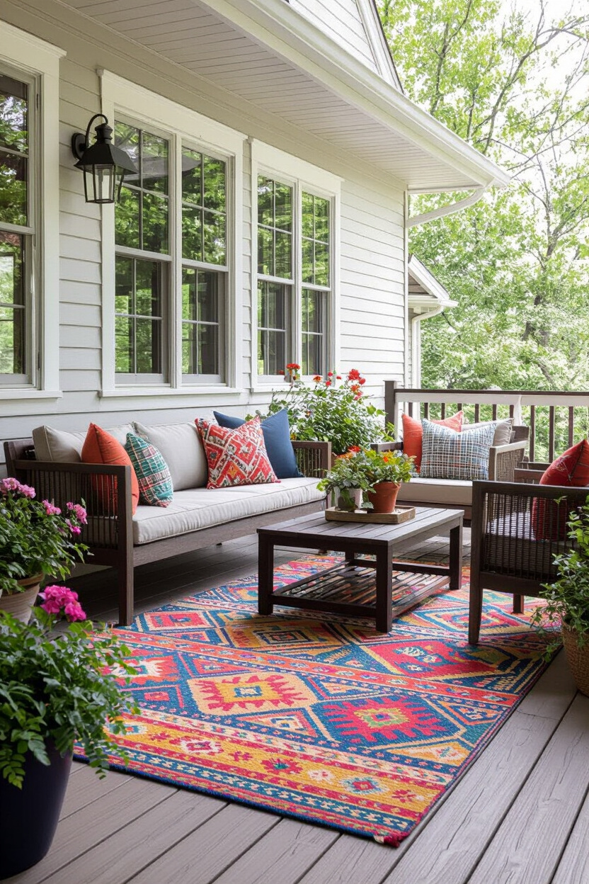 Add Instant Color With Budget-Friendly Outdoor Textiles