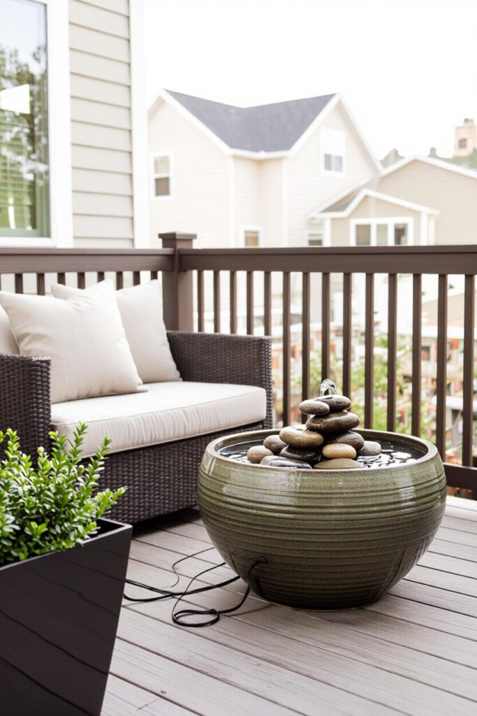 Small Deck Water Feature