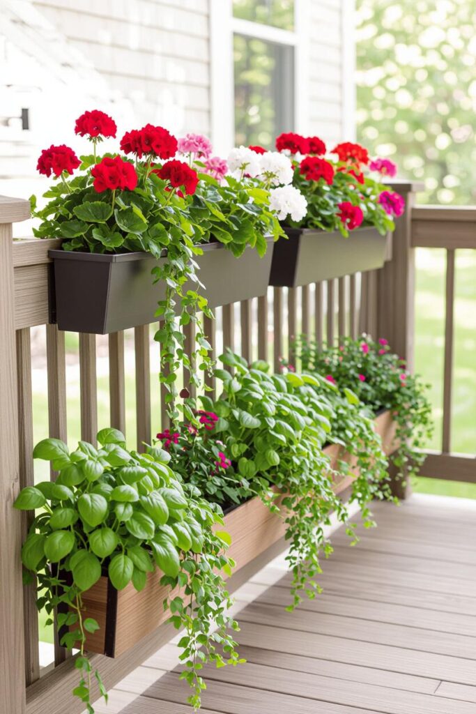 Rail Planter Garden