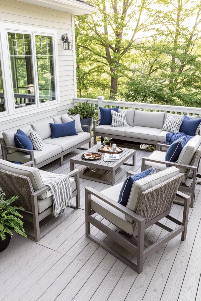 Cozy Outdoor Living Room