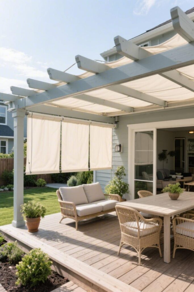 Retractable Canopy for Flexibility