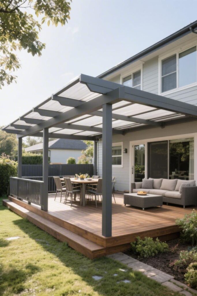 Solid Panel Roof Coverage