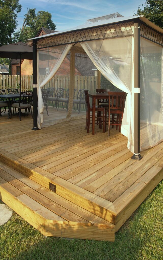 Freestanding Pergola for Hot Zones