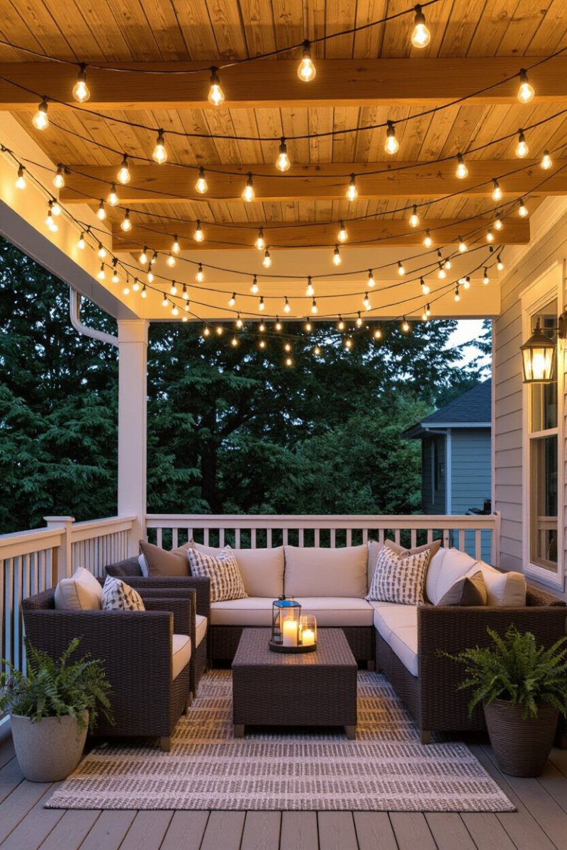 20 Covered Deck Decorating Ideas for a Cozy All-Weather Hangout Space ...