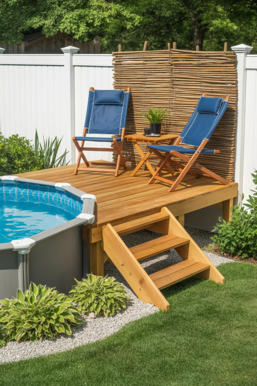 30 Above Ground Pool Deck Ideas to Make Your Backyard Feel Like a Summer Retreat