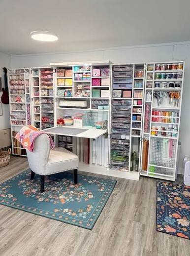 Build a Wall‑to‑Wall Craft Warehouse With a Fold‑Down Worktable