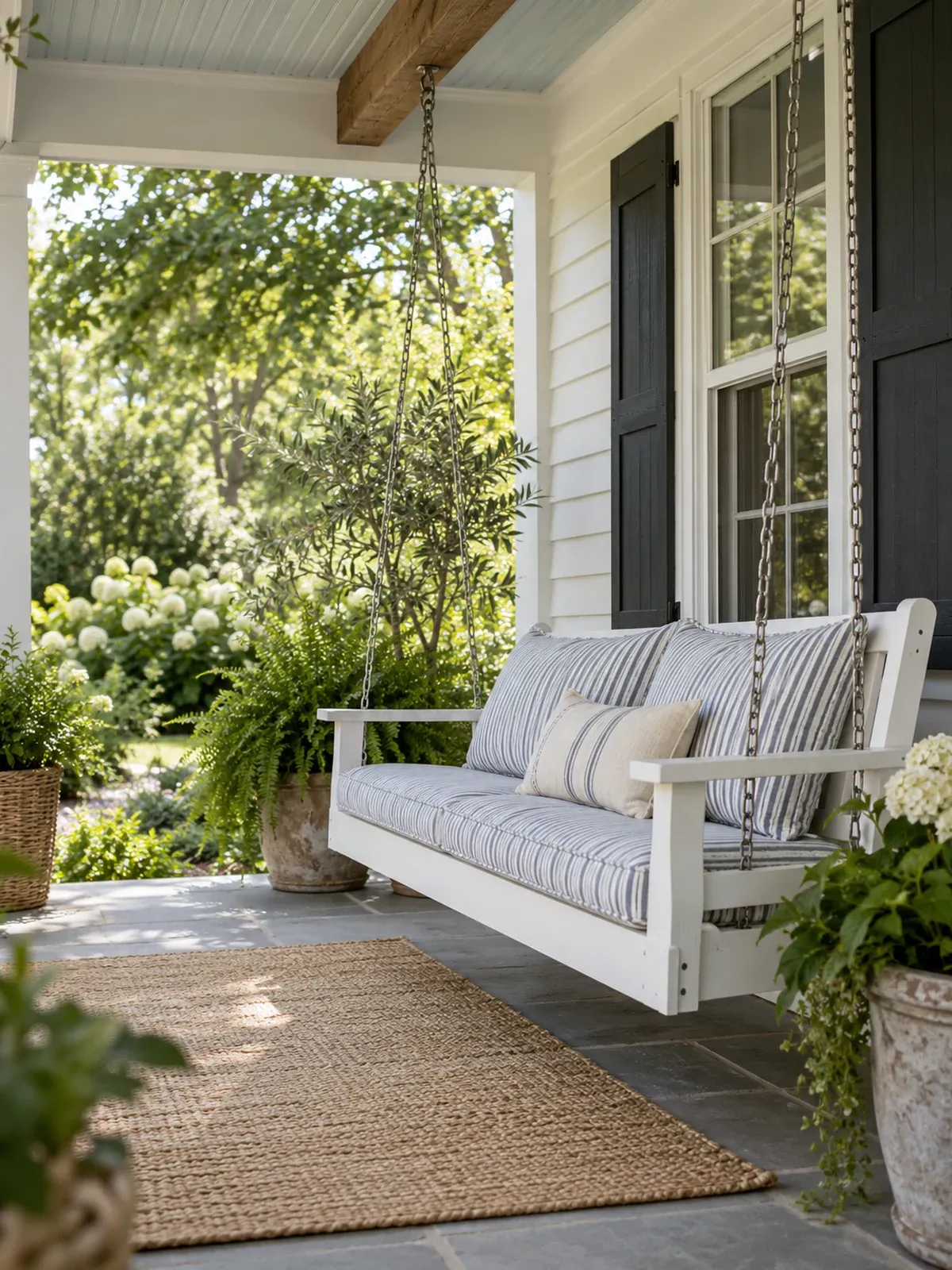 25 Cozy Modern Farmhouse Front Porch Ideas You Need to Try