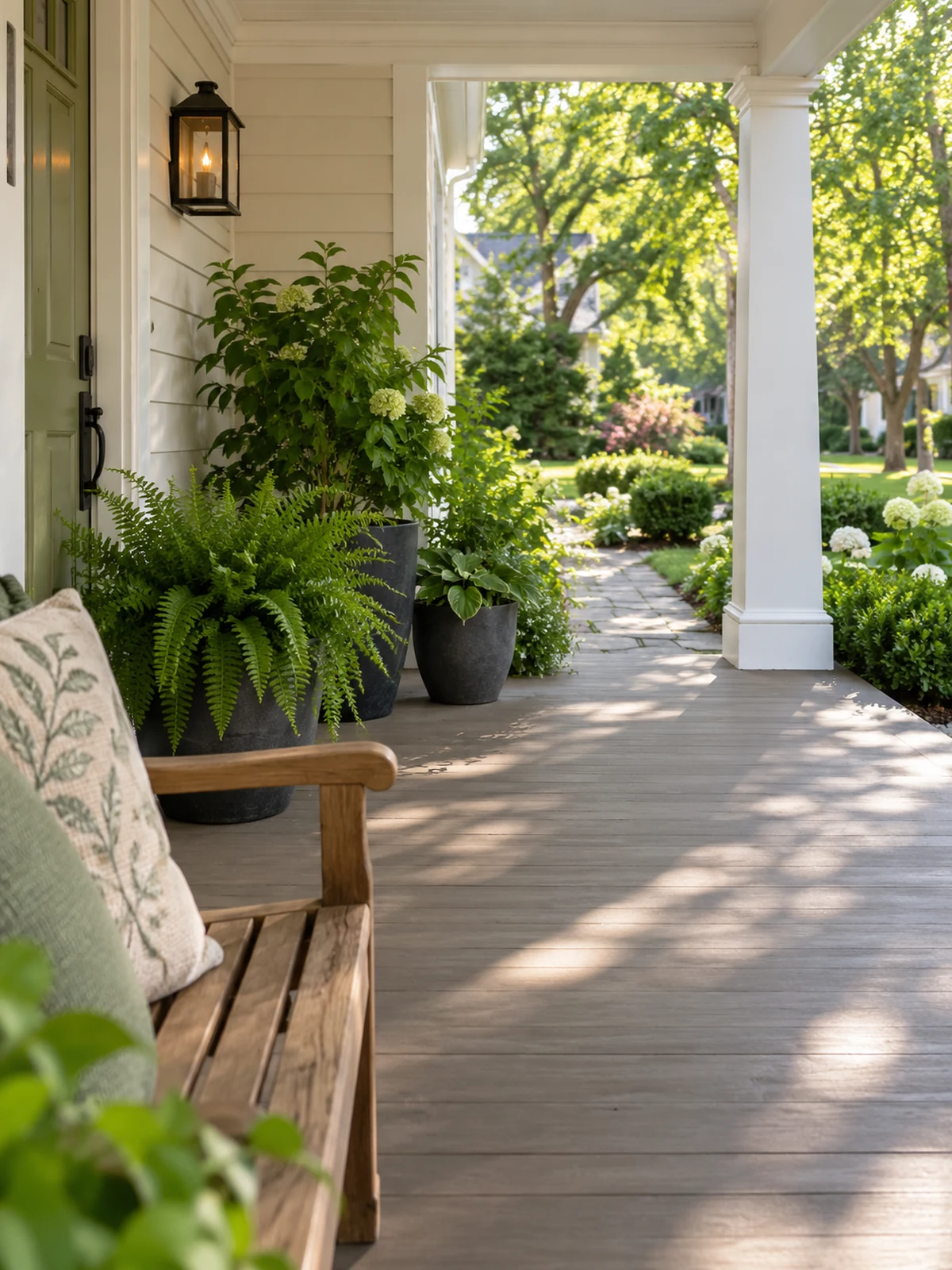 How to Arrange Plants on a Front Porch Like a Pro Landscaper